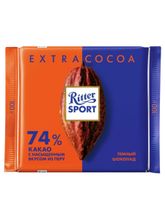 Шоколад тёмный Ritter Sport 74% 100 г