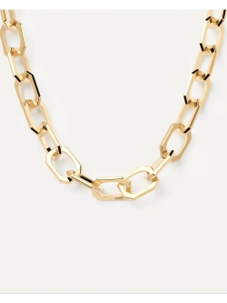 Цепочка Large Signature Chain Латунь покрытая золотом 750 пробы