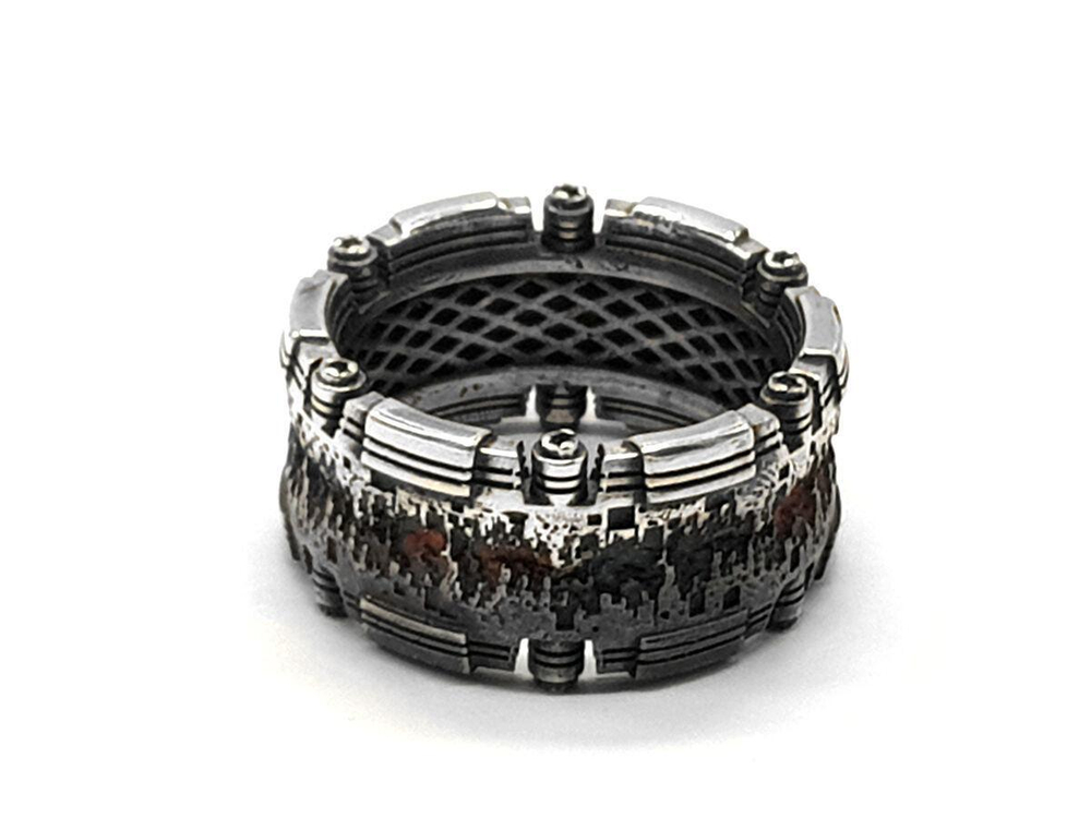 Кольцо из серебра "Spacer-I" XNR-06