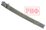 Палатка на крышу автомобиля РИФ Soft RT02-120, тент серый, 400 гр., 120х240х115 см