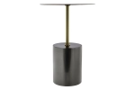 Кофейный столик Bradex Home Solid диам.40см x 58см, чёрный, металл