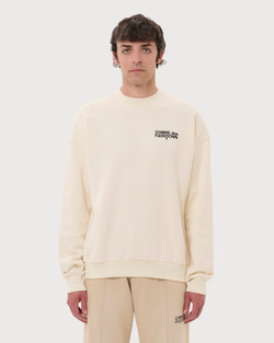 COMME DES FUCKDOWN СВИТШОТ БЕЛЫЙ