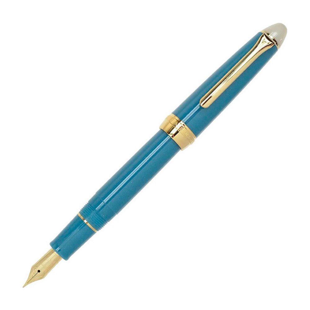 Ручка перьевая Sailor Shikiori Tsukuyono Minamo "Shimoyo" Light Blue Gold IP (11-0558-204)