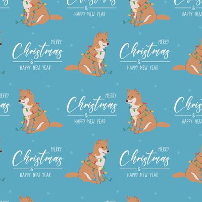 Зимние собачки. Сиба Ину