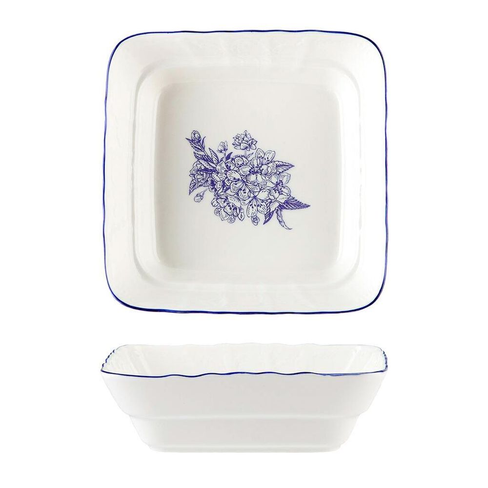 Салатник 1800 мл 25*25 см h6 см квадратный Sea Flower P.L. Proff Cuisine [6]