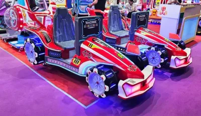 Автомат качалка с видео игрой «Speed Racer F1»