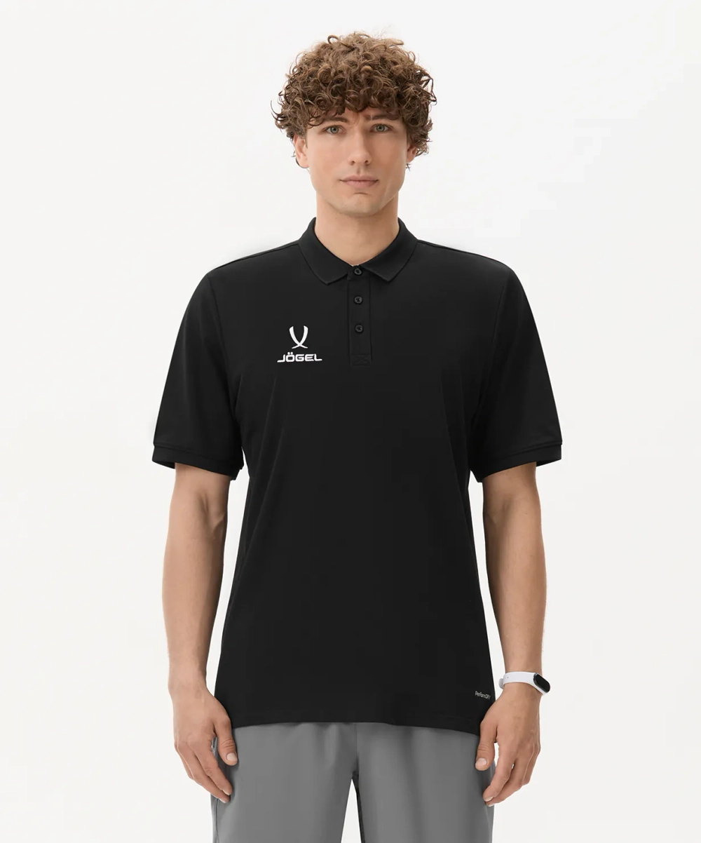 Поло JÖGEL PREMIER PerFormDRY CVC Polo, черный - изображение 43