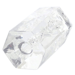 Прозрачный мастурбатор Crystal с внутренним рельефом в виде женского тела (Цвет: прозрачный)