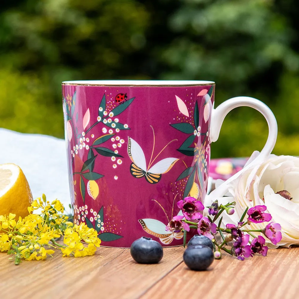 Portmeirion Кружка Orchard Sara Miller 340 мл Глубокий Мов. PT-XMOF78914-XG