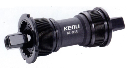 ПолуКаретка KL-08B Kenli 68x127.5мм, 1.37"x24tpi, ось под квадрат, сталь/пластик