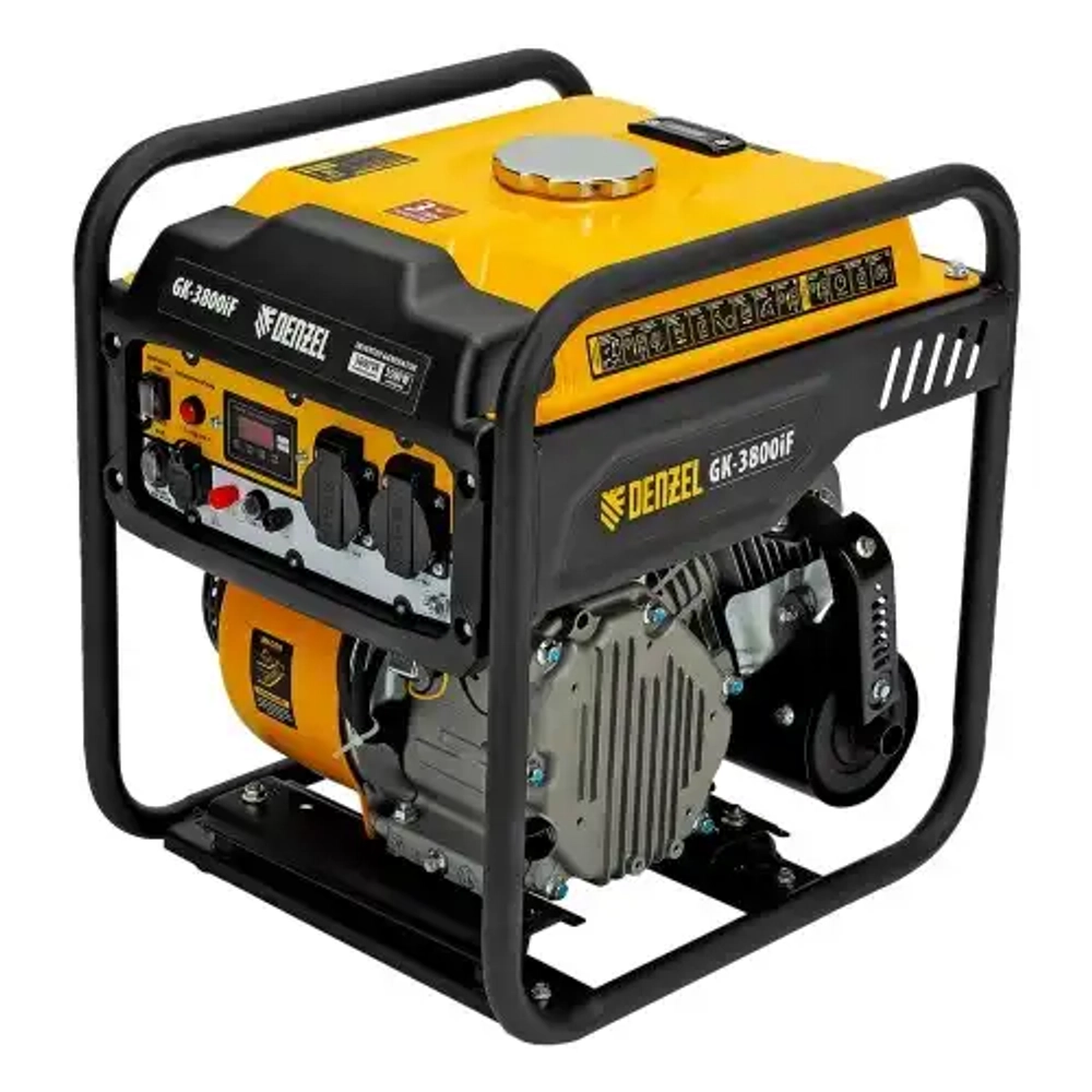 Генератор инверторный Denzel GK-3800iF, 3,8 кВт, 230 В, ручной старт