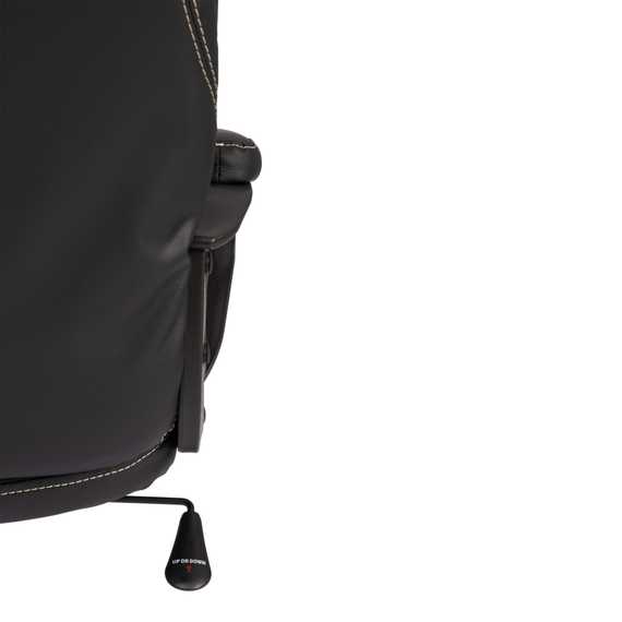 Кресло Комфорт Люкс/Comfort Lux (22) кож/зам, черный, 36-6