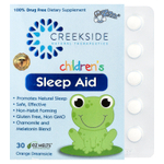 Creekside Natural Therapeutics, средство для улучшения качества сна, со вкусом апельсина, 30 EZ Melts®