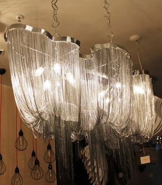 replica TERZANI   Atlantis 1 suspension lamp (silver)