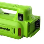 Домкрат автомобильный гидравлический аккумуляторный Greenworks Арт. 3401407UA, 24V, c АКБ 2Ач и ЗУ в сумке