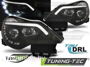 Передние фары для Opel Corsa D (11-14) Black