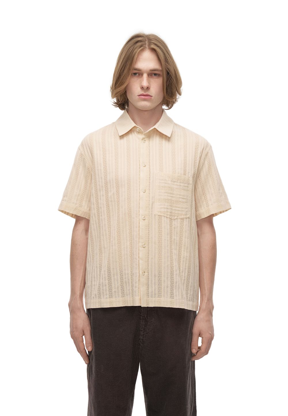 Рубашка Beige Boxy