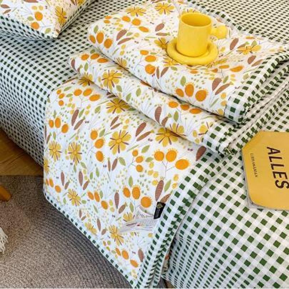 ZEPHYR HOME Одеяло летнее 200х230 Двуспалка цветочки