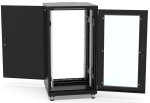 Шкаф напольный 19", 22U Filum FL-NT-2266GM1M-BK