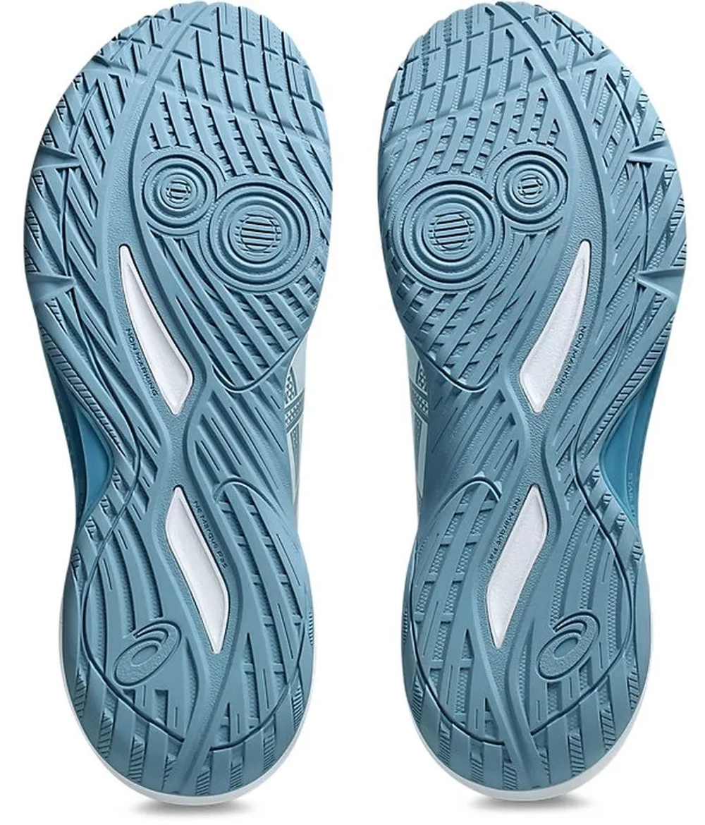Мужские кроссовки для сквоша/бадминтона Asics Gel-Tactic 13 - cool grey/saba blue