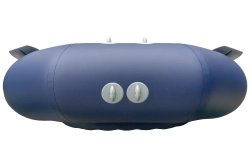Лодка Таймень NX 270 НД, 2700*1300*360 мм., цвет серый - синий