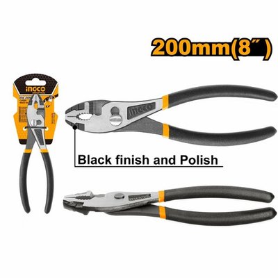 Плоскогубцы переставные 200 мм INGCO HSPJP02200 INDUSTRIAL