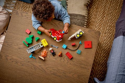 Конструктор LEGO Duplo 10473 Fire Truck with Hose and Firefighter