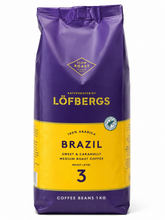 Кофе в зернах Lofbergs Brasil 1 кг