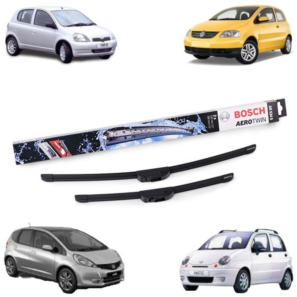 Щетки стекл-ля BOSCH для Daewoo Matiz, Geely MK, Honda Jazz II, Toyota Yaris P1 530/380мм (AR534S)