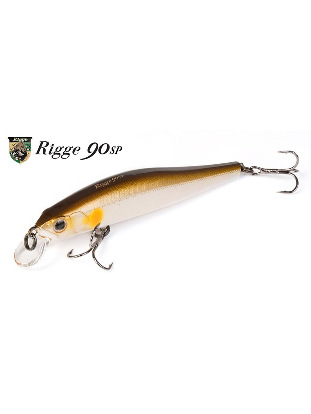 Воблер для рыбалки ZIPBAITS Rigge SP ZB-R-90SP, 90мм, 9.8гр., заглубление 0.5-1.3м., цвет 105M, суспендер