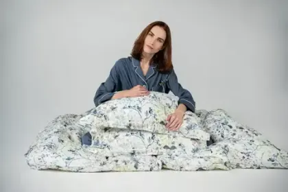 Постельное белье 1.5 спальное Decoflux Silky Poems