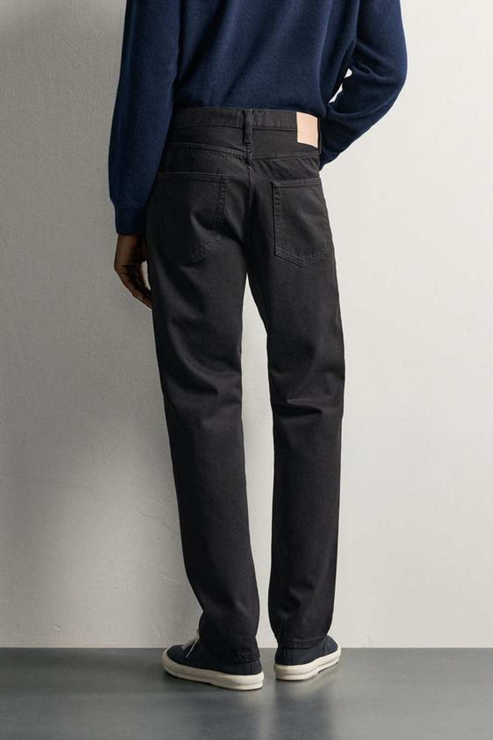 ZARA ДЖИНСЫ REGULAR FIT, ШОКОЛАДНО-КОРИЧНЕВЫЙ