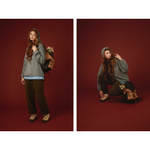 Худи Called a Garment Wrap "Smoky Gray" Women's