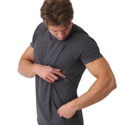 Футболка Helikon-Tex Functional T-Shirt-Quickly Dry Shadow Grey