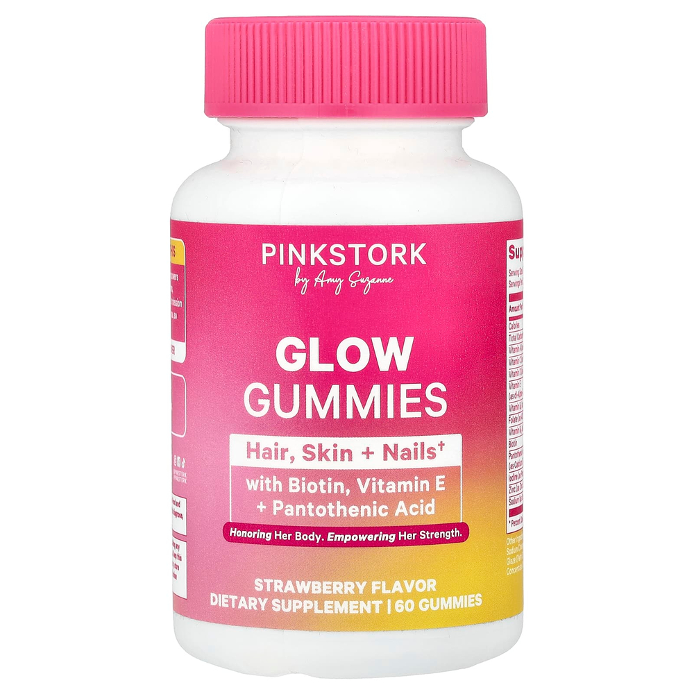 Pink Stork, жевательные таблетки для сияния кожи, 60 жевательных таблеток