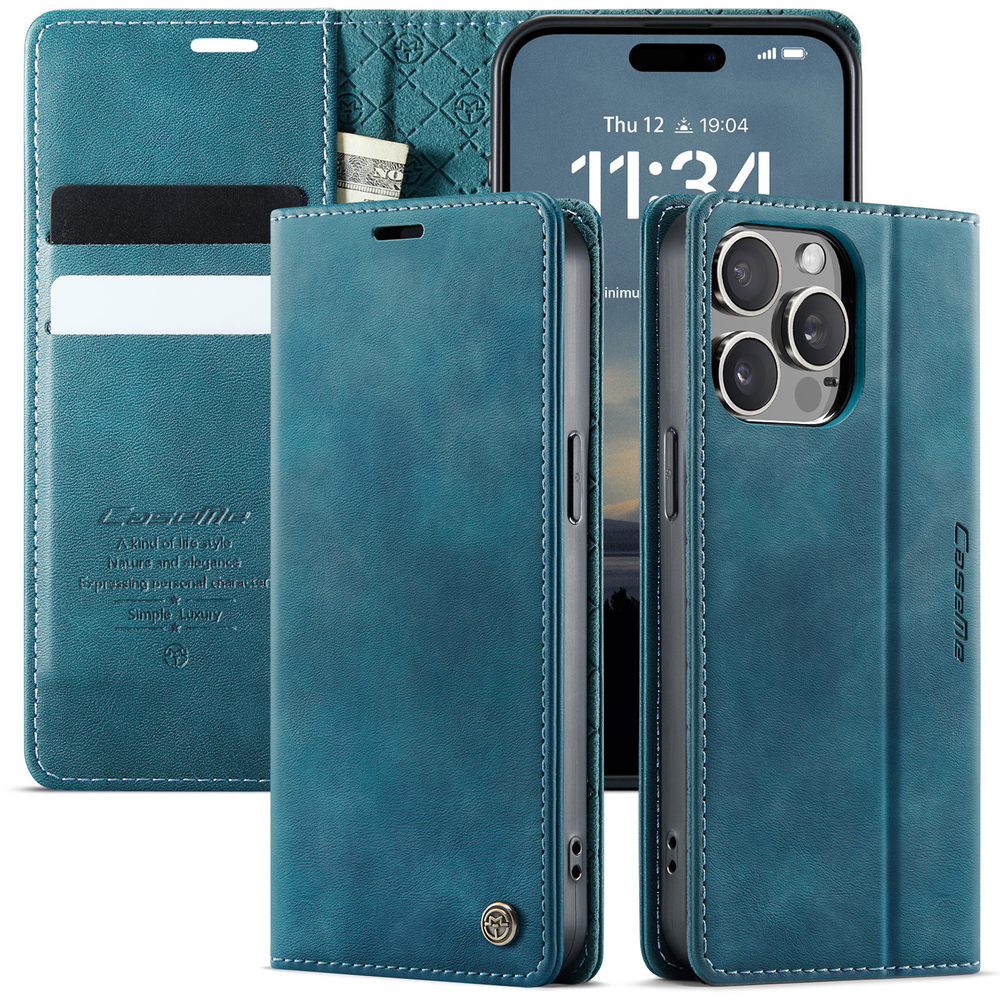 Чехол-книжка CaseMe RFiD iPhone 14 Pro