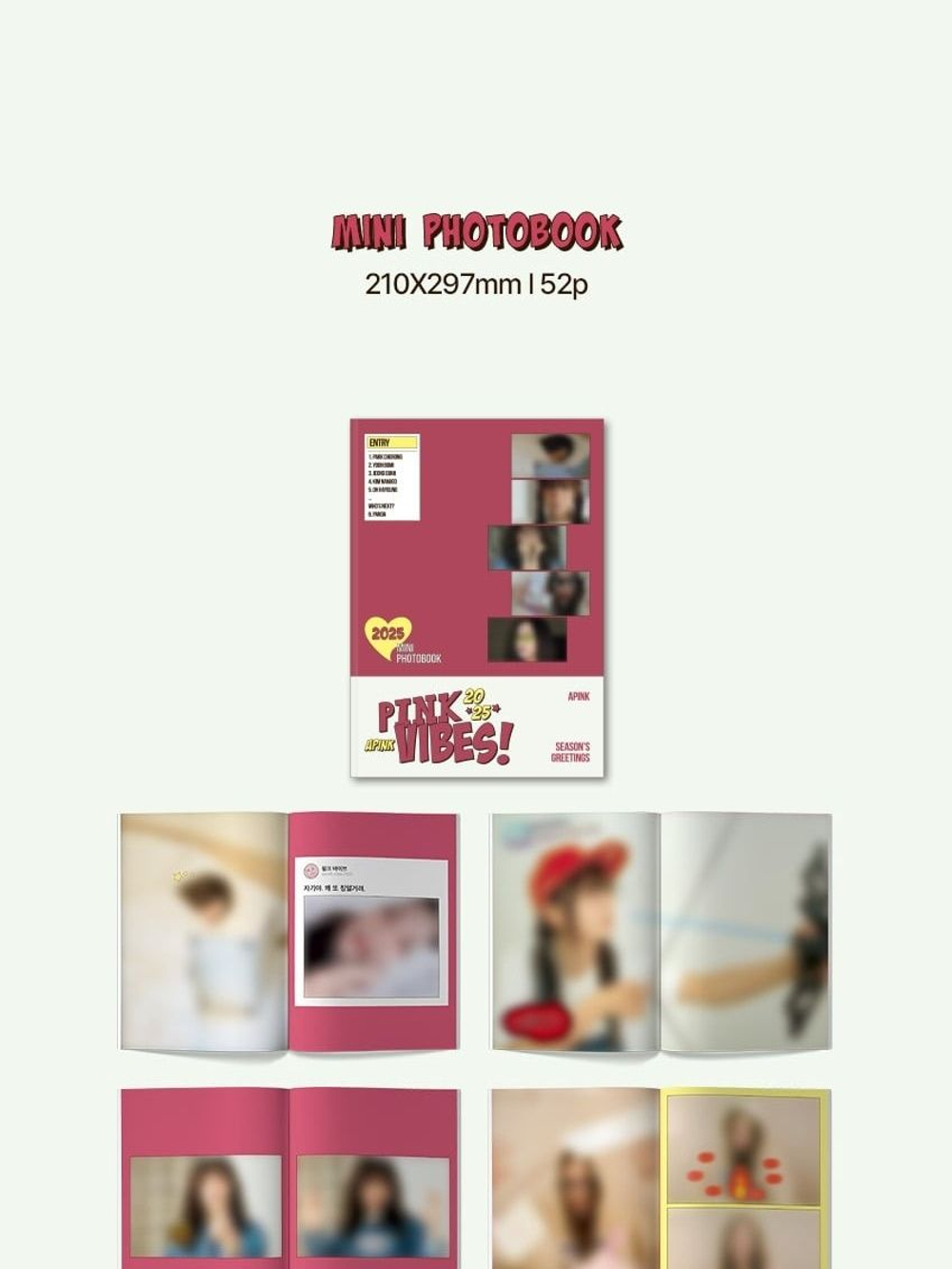 товары APINK - PINK VIBES 2025 Season's Greetings