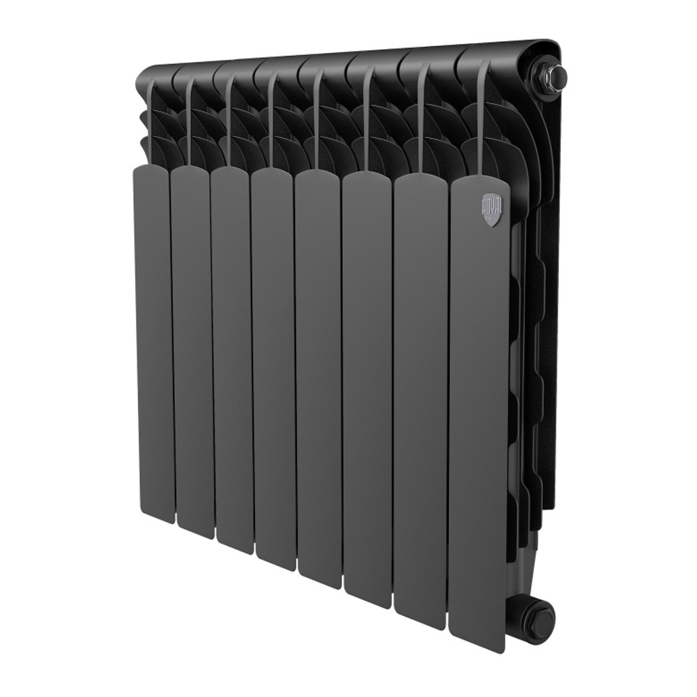 Радиатор бимет. Royal Thermo Revolution B 500 2.0 Чёрный
