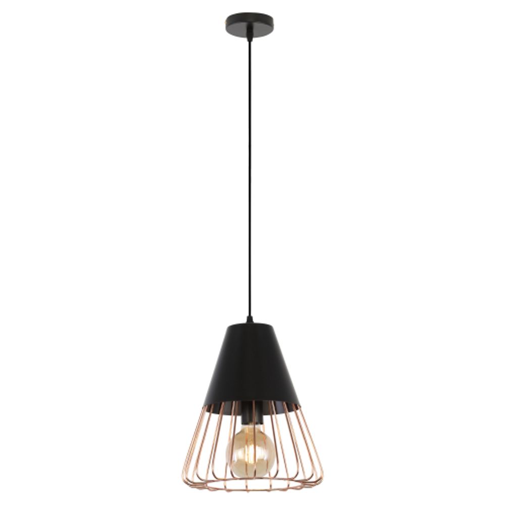 Светильник подвесной (подвес) Rivoli Kasimira 5050-201 1 х E27 60 Вт лофт - кантри | Rivoli