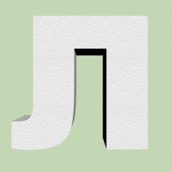 Буква Л шрифт Arial