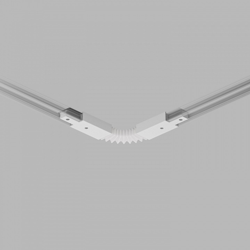 Соединитель гибкий для треков Denkirs DK Track White TR1106-WH
