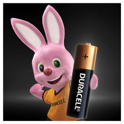 Батарейки КОМПЛЕКТ 4 шт, DURACELL Basic ОРИГИНАЛ, AA (LR6, 15А), алкалиновые, пальчиковые