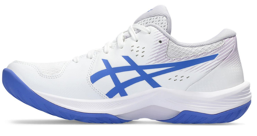 Женские кроссовки для бадминтона/сквоша Asics Beyond FF - белые/сапфировые