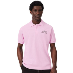 Теннисное поло Lacoste Classic Fit Graphic Branding - albizia