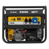 Генератор бензиновый 9,0 кВт, 25 л, эл. старт Denzel PS 90 EA, 230 В, коннектор автоматики, 946934 — фото 3