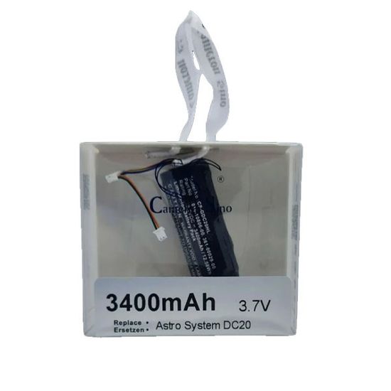 Аккумулятор усиленный 3400 mAh, 3,7V  Li-ion для Garmin DC20, DC30, DC40, Cameron Sino (CS-GDC20HL)