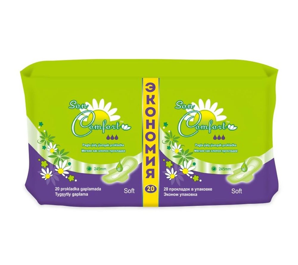 Прокладки Sen Comfort 245мм Soft Эконом 20шт