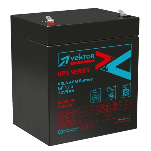 Аккумуляторная батарея Vektor Energy GP 12-5
