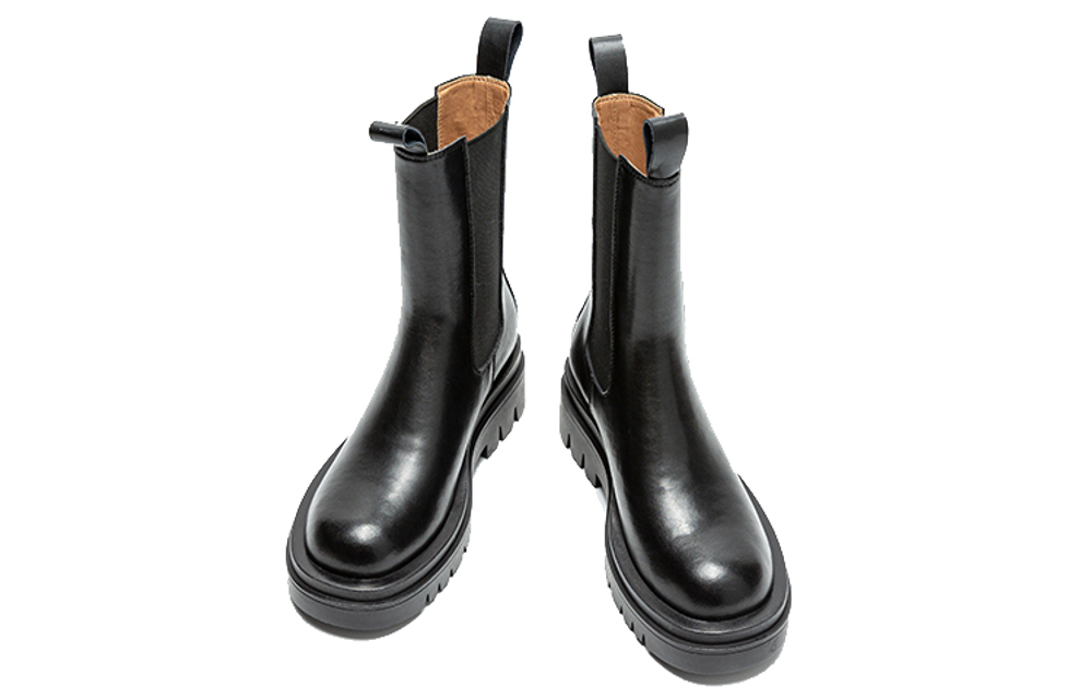 Q.VONTON Chelsea Boots Women"s Black