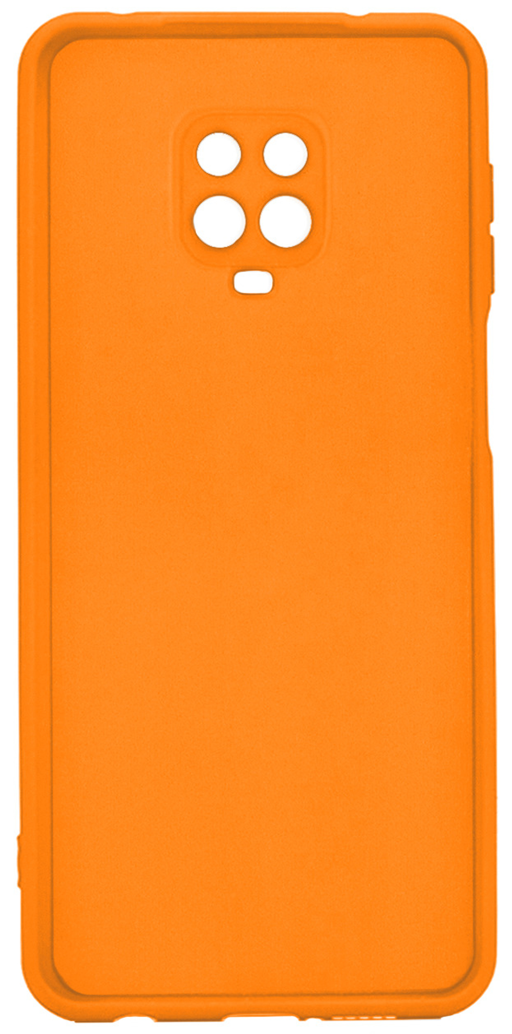 Мягкий Soft Touch чехол из силикона для XIAOMI REDMI NOTE 9 PRO / 9S / POCO M2 PRO с бархатной подкладкой